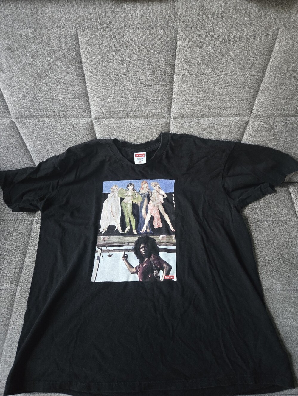Supreme | American Picture Tee Size XL Black Cotton